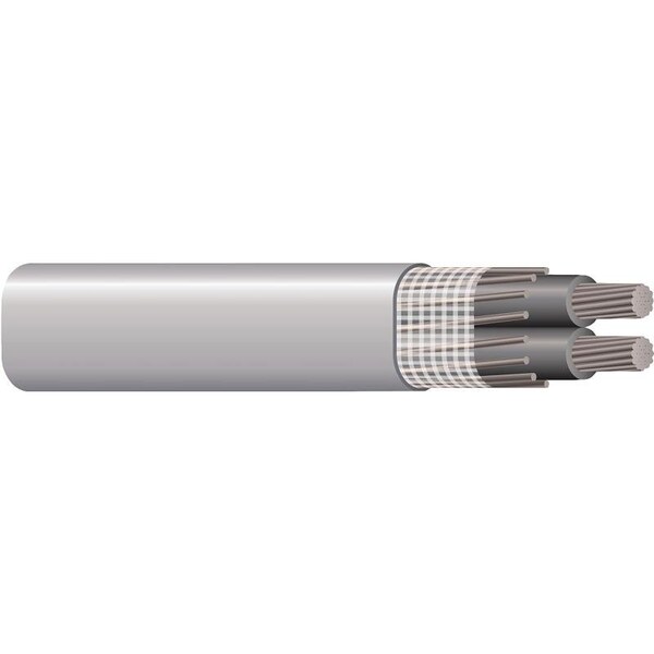 Southwire Service Entrance Cable, 3 Conductor, Aluminum Conductor, PVC